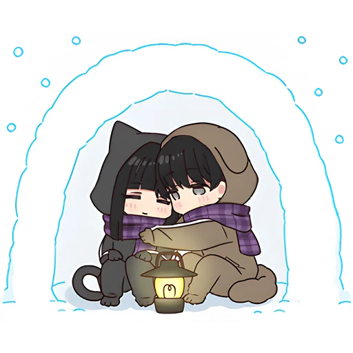 Стикер Юрудура тян | Yurudara chan
