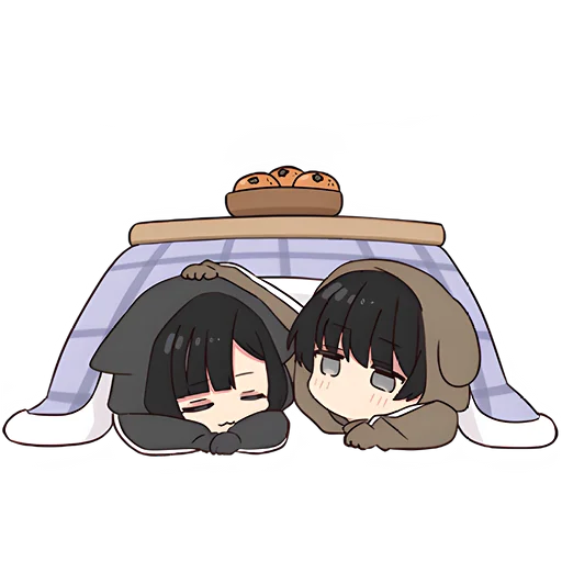 Стикер Юрудура тян | Yurudara chan