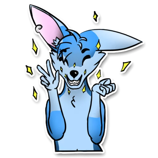 Стикер Юки и Ини