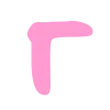Эмодзи Розовый шрифт