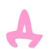 Эмодзи Розовый шрифт