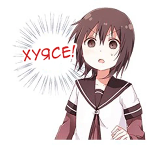 Стикер Yuru Yuri Rus