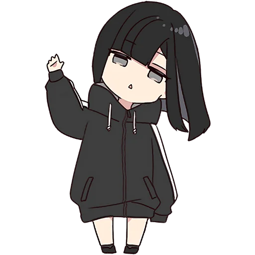 Стикер Юрудура тян