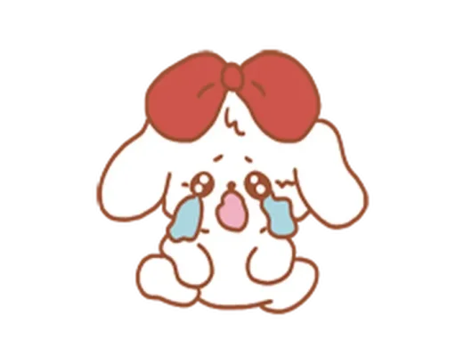 Стикер Зайка