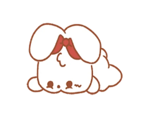 Стикер Зайка