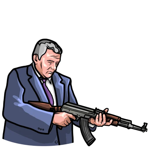 Стикер Жириновский