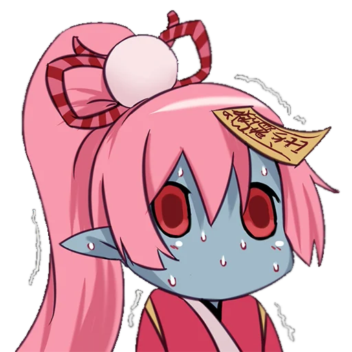 Стикер zombie elf girl mini pack