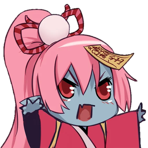 Стикер zombie elf girl mini pack