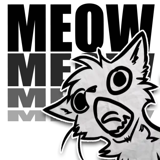 Стикер Zuzu the Cat