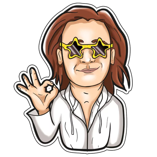 Стикер Звезда Района