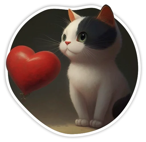 Стикер adadem cats