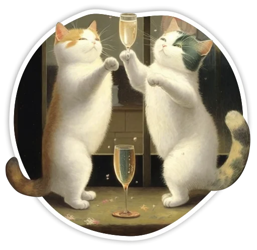 Стикер adadem cats