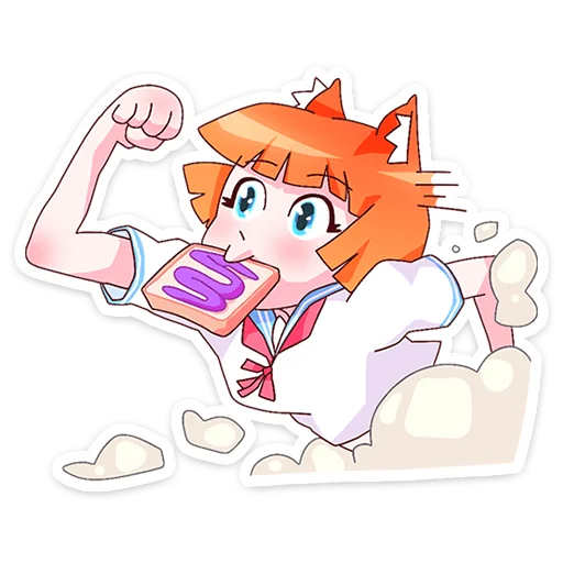 Стикер Айко-тян