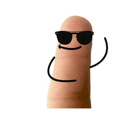 Стикер finger 2