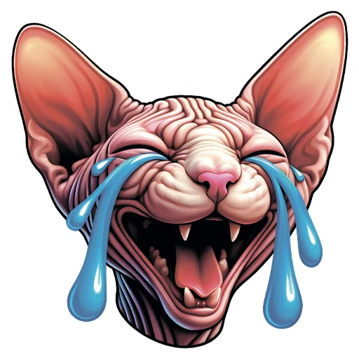 Стикер sphynxes | сфинкс