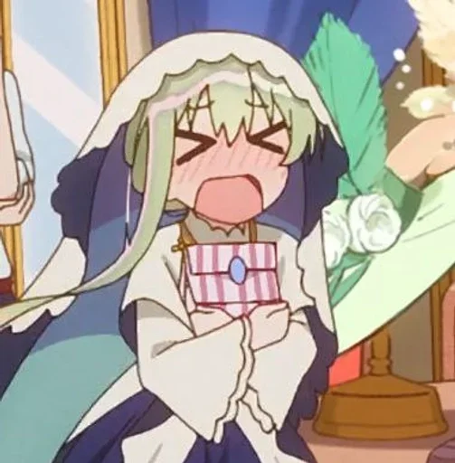 Стикер Shiro Seijo to Kuro Bokushi