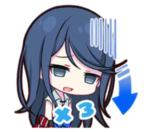 Стикер чооо секай!