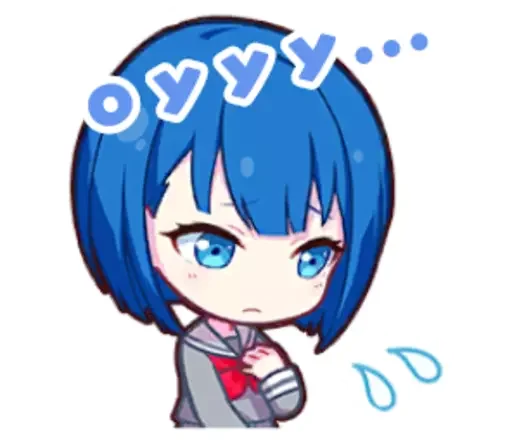 Стикер чооо секай!