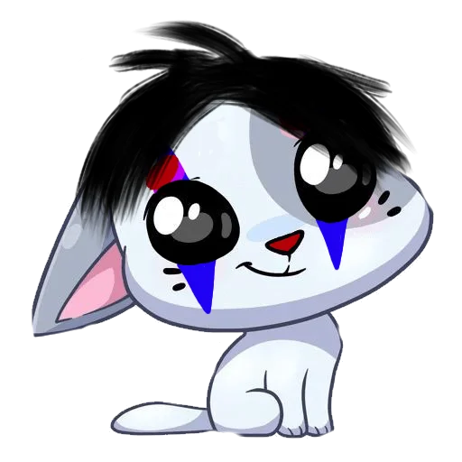 Стикер акума бисквит