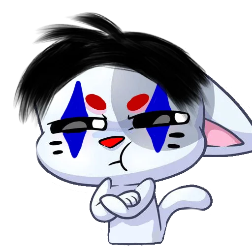 Стикер акума бисквит