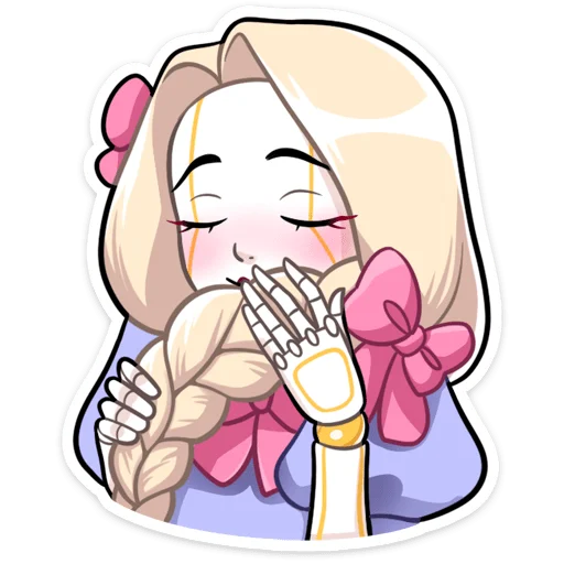 Стикер Кукла Алиса