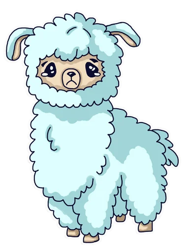 Стикер Alpaka Florentina