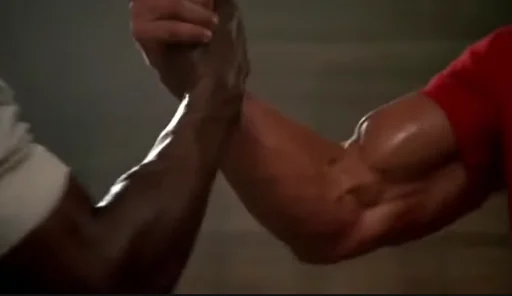 Стикер Alphabet with Arnold