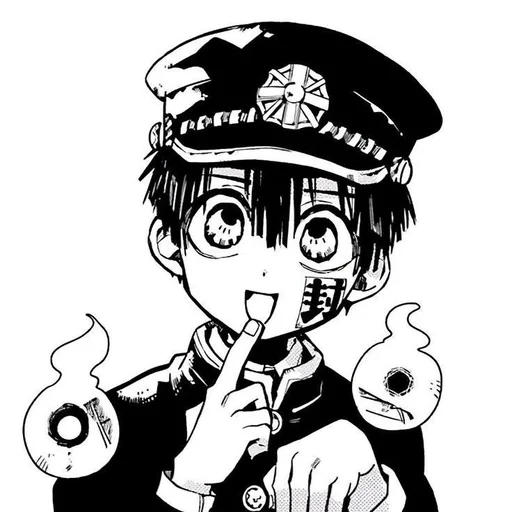 Стикер Jibaku Shounen Hanako kun