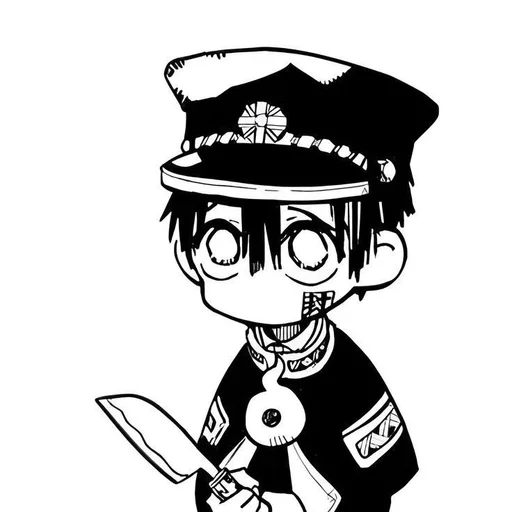 Стикер Jibaku Shounen Hanako kun