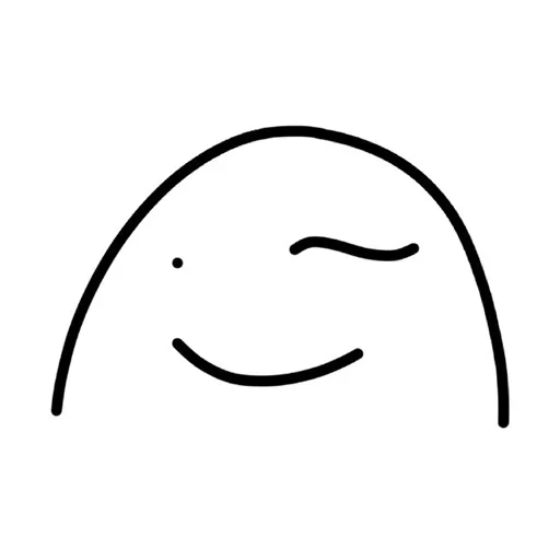 Стикер Амёба Блэт