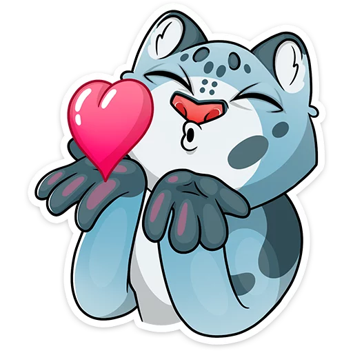 Стикер Cat tenderness