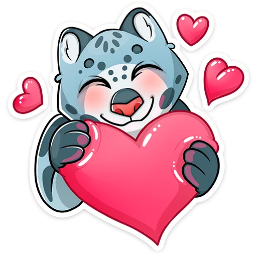 Стикер Cat tenderness