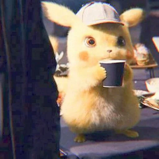 Стикер pikachu