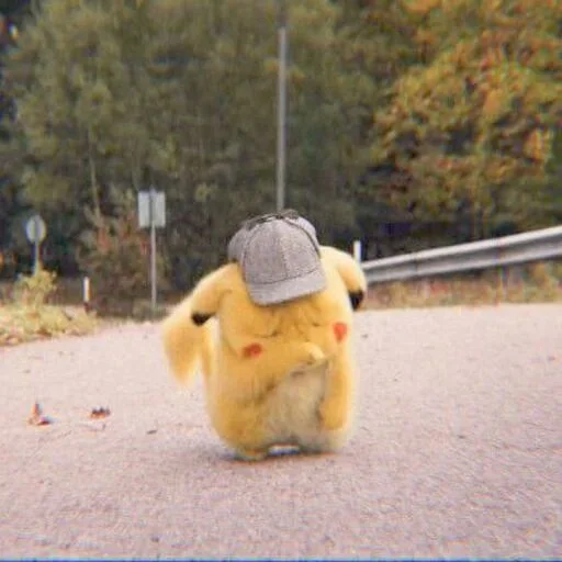 Стикер pikachu