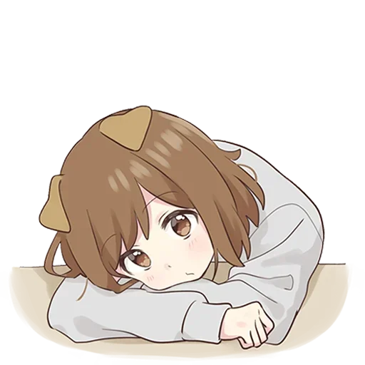 Стикер Cute Anime