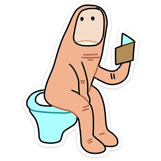 Стикер Палец Антон