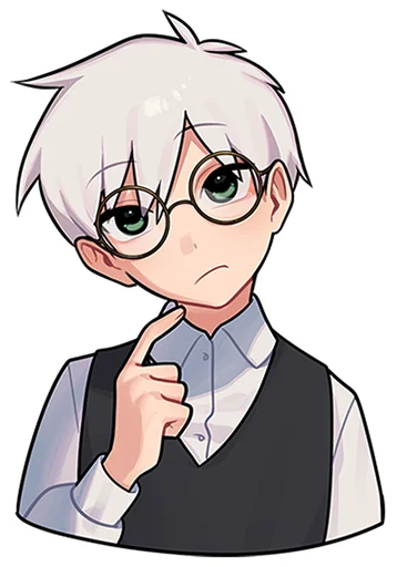 Стикер Антон без надписей