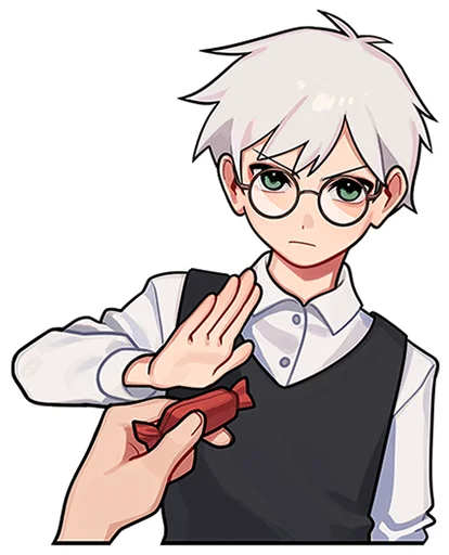 Стикер Антон без надписей