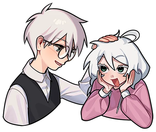 Стикер Антон без надписей