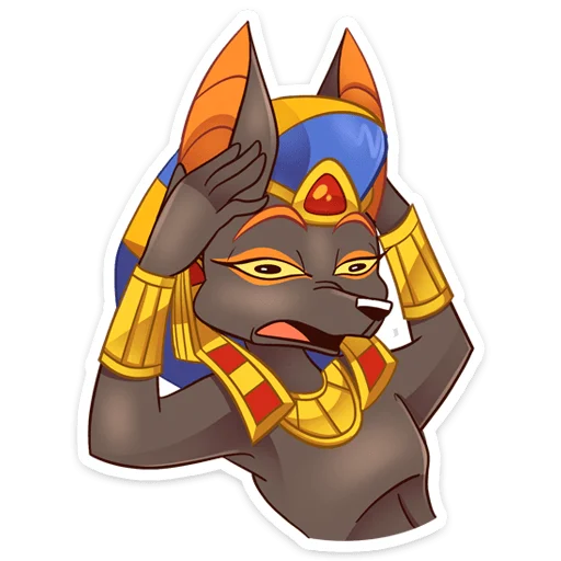 Стикер Анубис