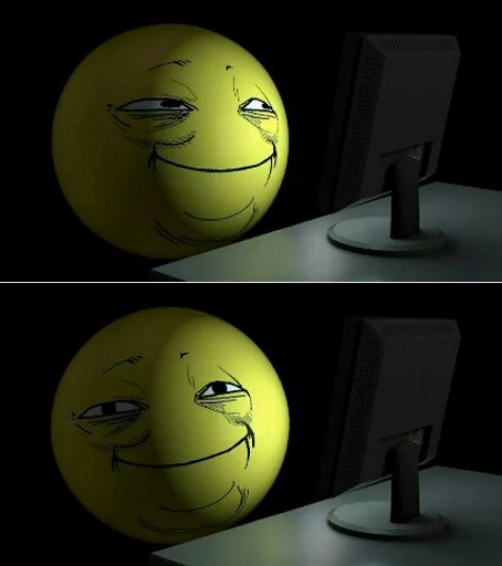 Стикер appropriate reaction