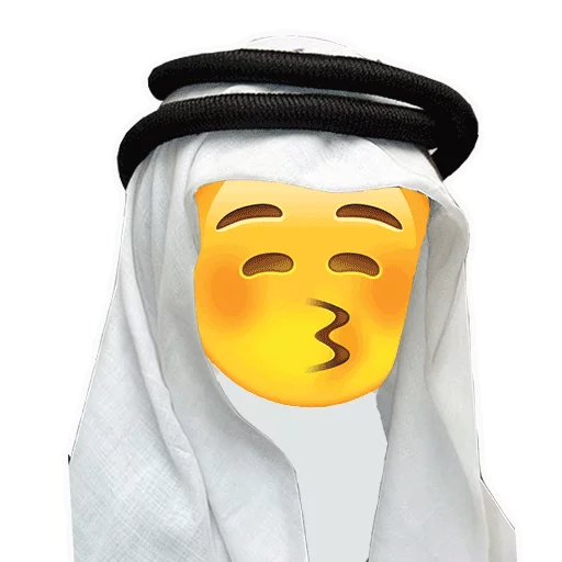 Стикер Arabic Emoticons