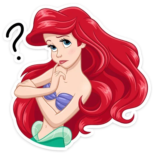 Стикер Ариэль