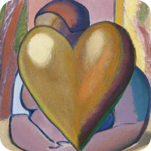 Стикер AI x Gauguin style