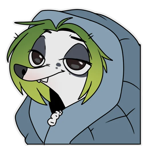 Стикер Arya the dog by HattieZAZU