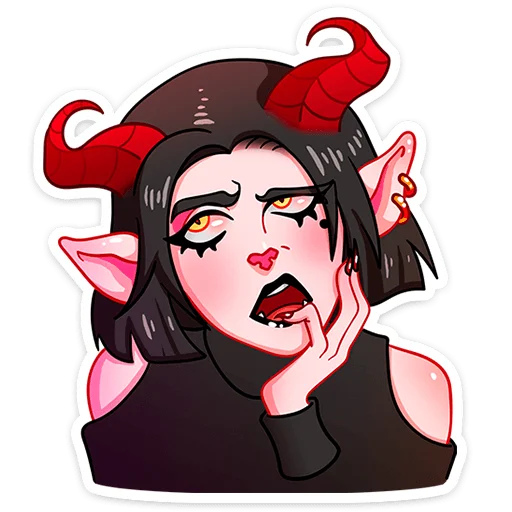 Стикер Асмодея