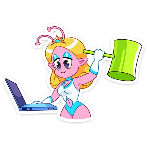 Стикер Астер