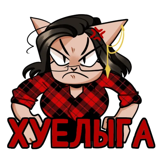 Стикер Asteria cat