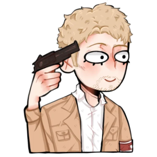 Стикер Attack on Titan (RoritoZokaru)