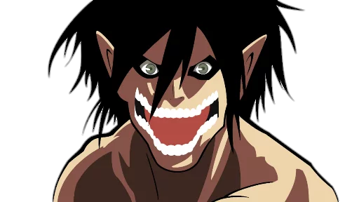 Стикер attack on titan 1.saku